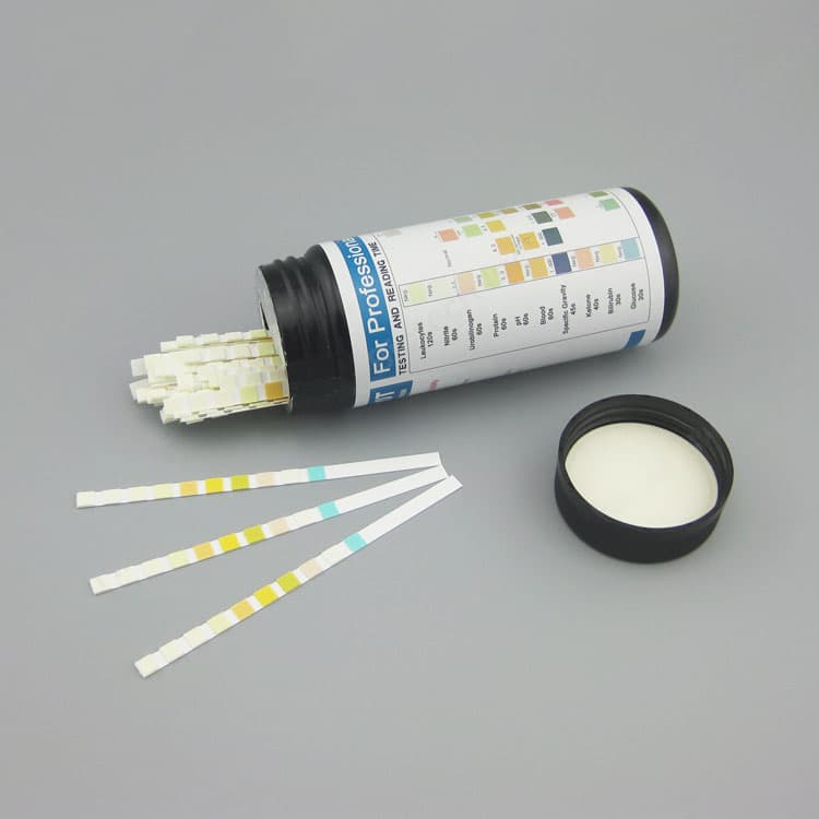 Reagent strips for urinalysis urine test strip 10 parameter
